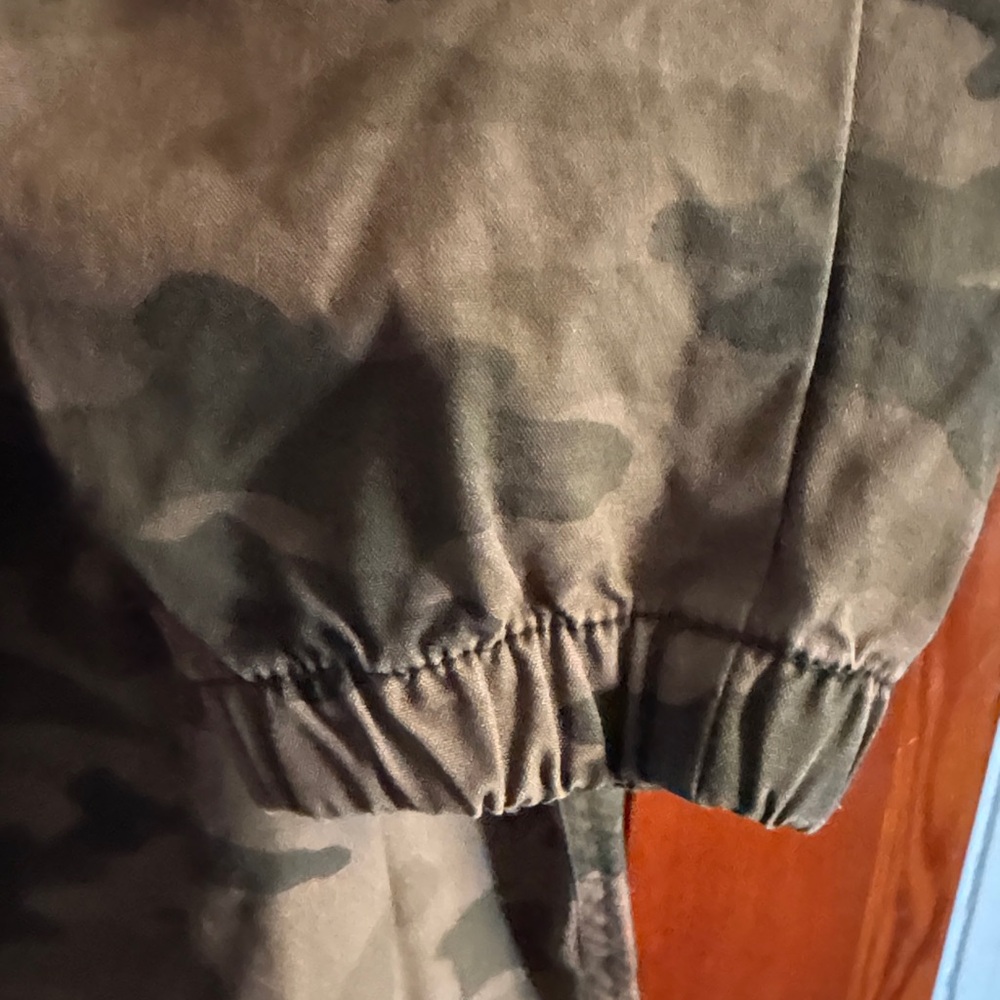 Camouflage Hooded Jacket 100% Cotton Men’s Size XL - Picture 5 of 8